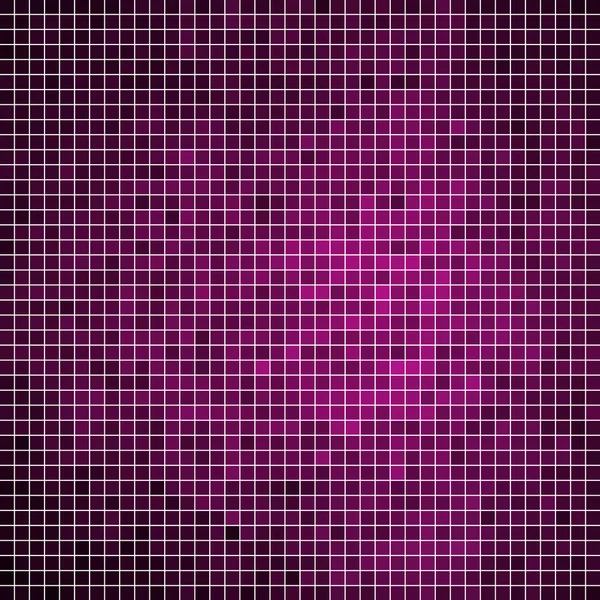 Abstract vector square pixel mosaic background — Stock Vector