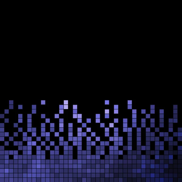 Vector abstracto pixel cuadrado mosaico fondo — Vector de stock