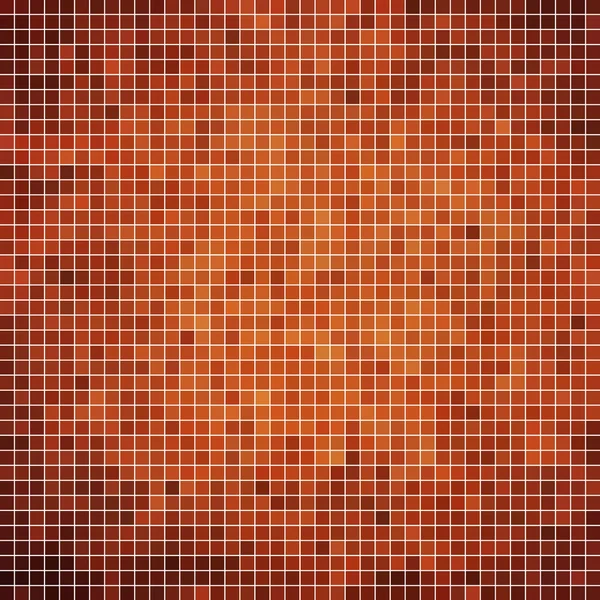 Abstract vector square pixel mosaic background — Stock Vector