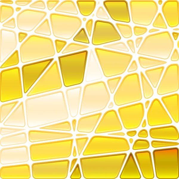 Abstracte vector glas-in-lood mozaïek achtergrond — Stockvector