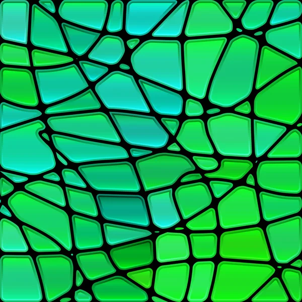 Vector abstracto manchado de vidrio mosaico de fondo — Vector de stock