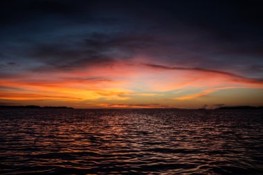 Raja Ampat gün batımı