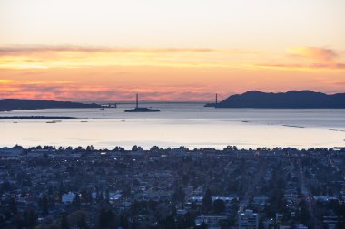 San Francisco Körfezi ve Golden Gate Köprüsü