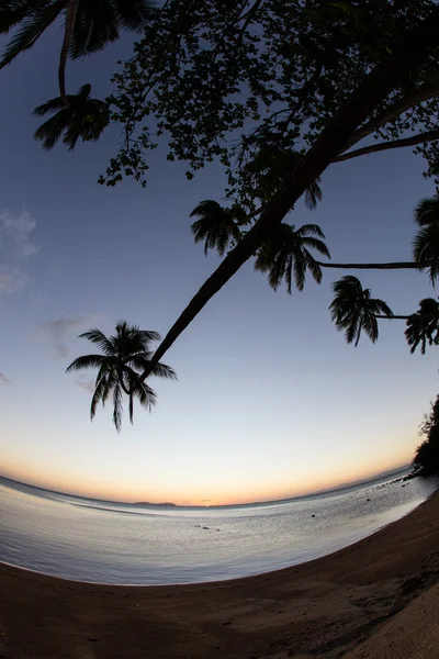 Bella spiaggia tropicale scenario — Foto Stock