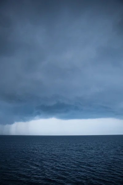 stock image Dark Rain Clouds Over Tropical Pacific