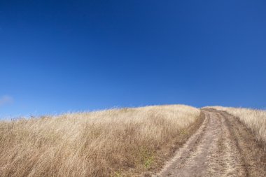 Mavi Gökyüzü ve Kuru Tepeler