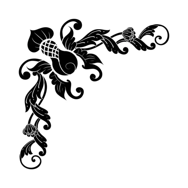 Dekorativní Ručně Kreslený Klasický Vinobraní Ornament Nastavit Retro Ručně Kreslené — Stockový vektor