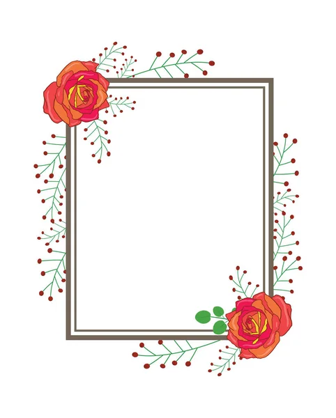 Bonito Vector Floral Foliage Arrangements Set Gráficos Com Elegante Floral — Vetor de Stock