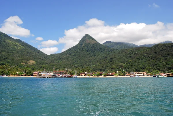 일 랴 섬: 포트 빌라에 보기 Abraoo, 리오 데 자네이 브라질을 할 — 스톡 사진