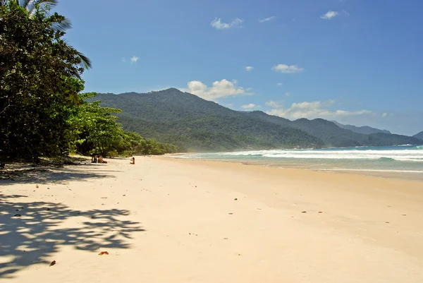 Ilha Grande: Beach Praia Lopes mendes, Rio de Janeiro state, Brazil — Stock Photo, Image