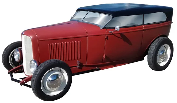 Customized 1932 Ford Roadster Red Body — Stock Photo, Image
