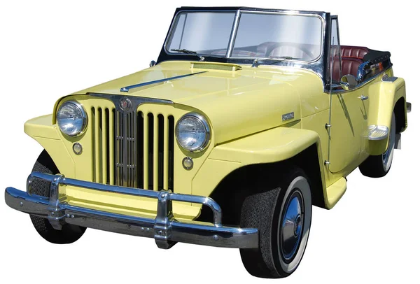 1949 Willys Overland Jeepster One 000 Made 1948 1950 — Stock Photo, Image