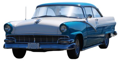 1956 model Ford Sunliner krom, güç ve eğlence doluydu.!