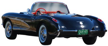 1957 Chevy Corvette Stingray, 50 ve 60 'larda Avrupa' dan gelen yüksek performanslı spor arabalara Chevrolet 'nin cevabıydı..