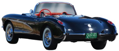 The 1957 Chevy Corvette Stingray was Chevrolet's answer to the high performance sports cars coming out of Europe in the 50's and 60's. clipart