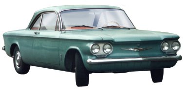 Chevrolet 'nin ilk kompakt arabalarından biri olan Chevy Corvair 1960 ve 1969 yılları arasında üretilmiştir. Bu 1960 'lardan kalma birinci nesil bir Corvair..
