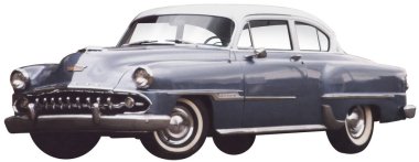 1952 model DeSoto Powermaster sedan 1952 ve 1954 yılları arasında üretilmiştir. Yolcu bölmesi ısıtıcısı, elektrikli saat, hidrolik frenler, hidrolik direksiyon ve beyaz yan lastikler vardı..