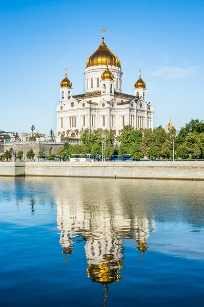 Величественный православный собор Христа Спасителя, Россия — стоковое фото