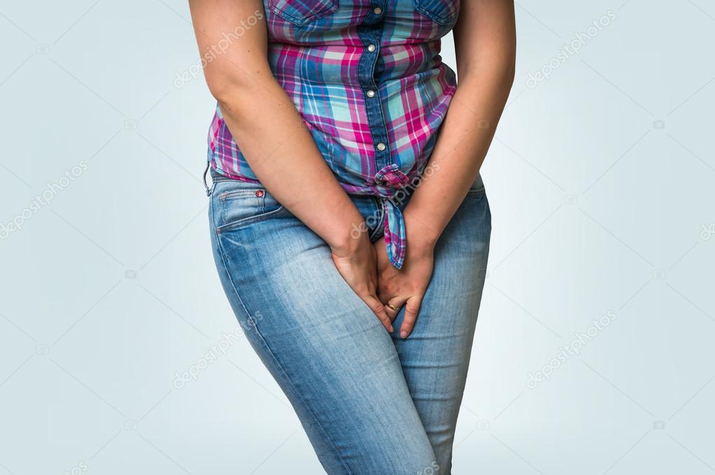 Peeing In Her Jeans