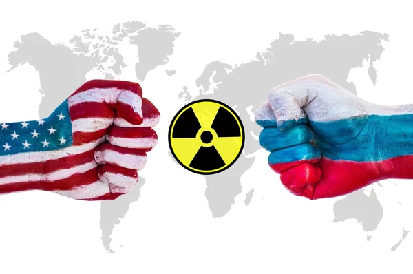 EE.UU. versus Rusia —  Fotos de Stock