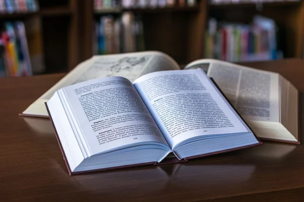 Opened books — Stock Photo, Image