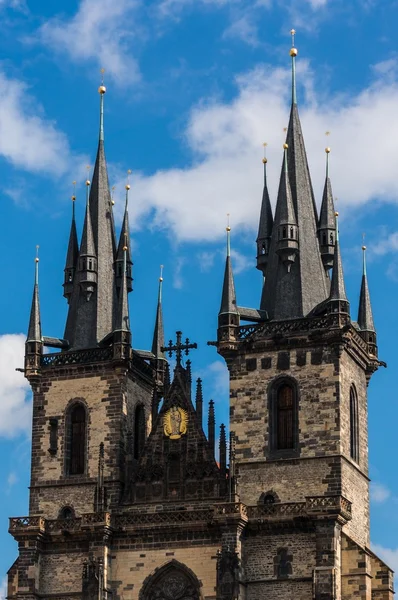 Tyn Church in Prague — Stock Photo, Image