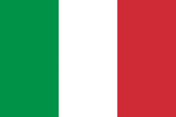 Drapeau de l'Italie — Image vectorielle