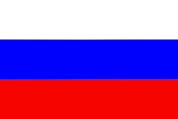 Bandera de Rusia — Vector de stock