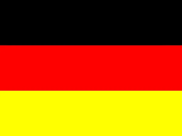 Flagge Deutschlands — Stockvektor