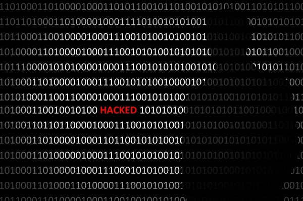 Kişisel bilgisayar yüz olmadan anonim hacker hacked