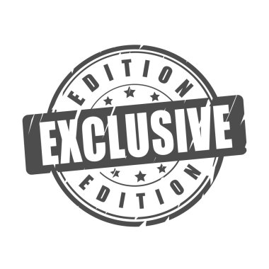 Özel baskı vektör damgası