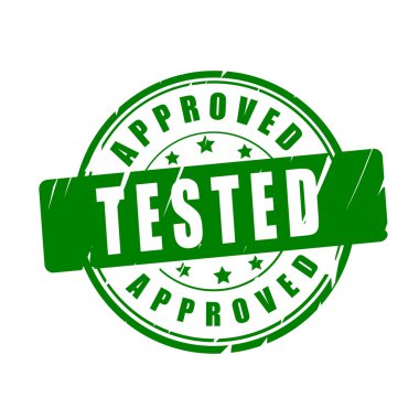 Vektör damga test