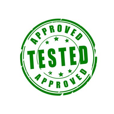 Vektör damga test