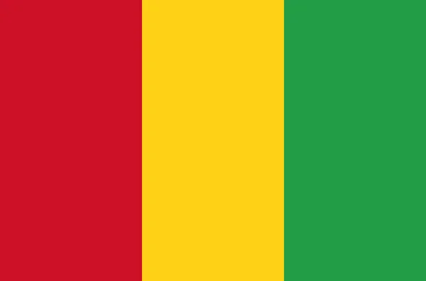 几内亚 (非洲的旗帜) — 图库矢量图片