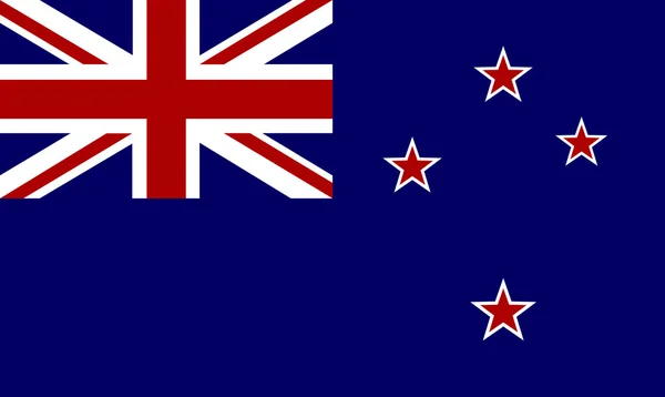 Прапор Нової Зеландії — стоковий вектор