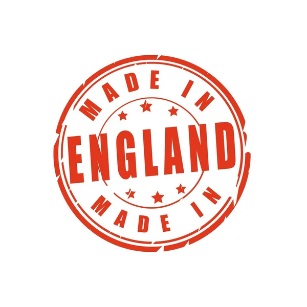 Made in England vector stamp — Stock Vector