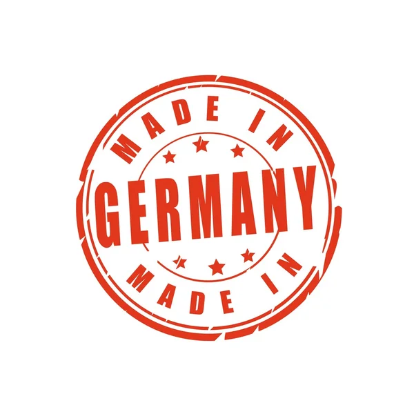 Feito na Alemanha selo vetorial —  Vetores de Stock
