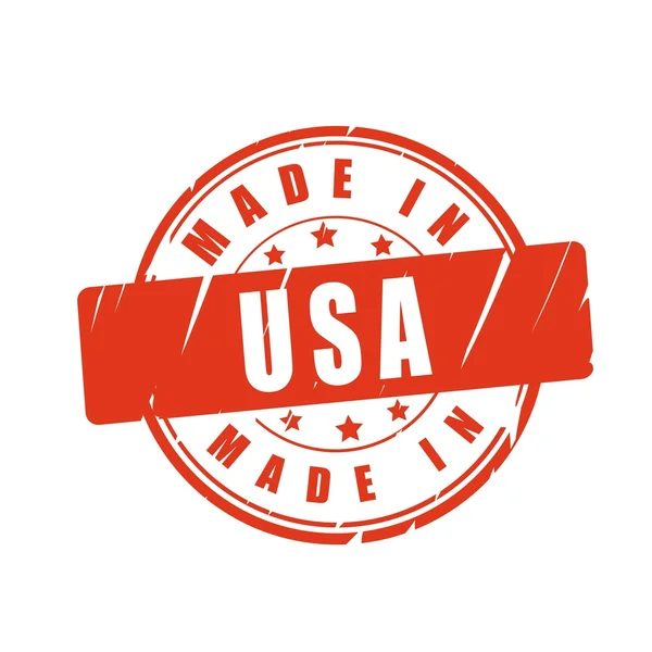 Made in USA vector stamp — Stock Vector