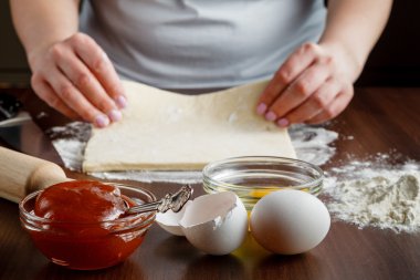 kruvasan yapmak için malzemeler