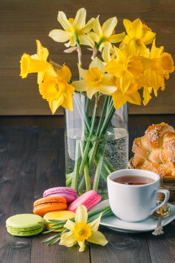 Kahvaltı macaroons ile rahatla