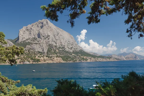 Tenha plaj turkuaz deniz suyu ile