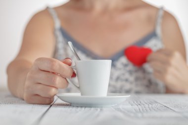 Kahve molası arka plan. Çalışma içki espresso durdurmak