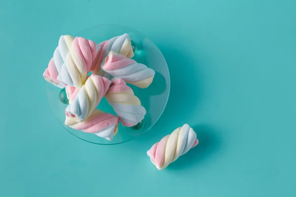 Marshmallow torcido — Fotografia de Stock