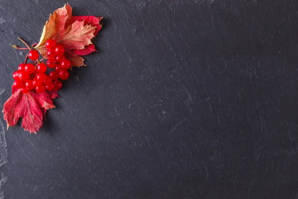 İleti menüsünü siyah arduvaz zemin üzerine kırmızı kartopu