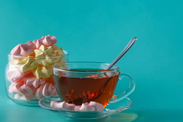 Merengue dulce, ligero y delicioso — Foto de Stock