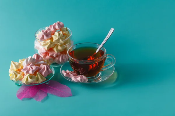 Merengue dulce, ligero y delicioso — Foto de Stock