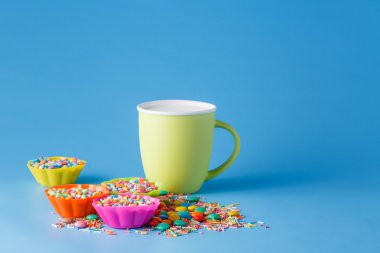 Tatlı şeker tatil dekorasyon konsepti