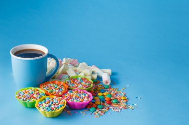 Tatlı şeker tatil dekorasyon konsepti