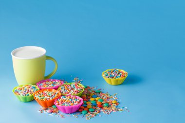 Tatlı şeker tatil dekorasyon konsepti