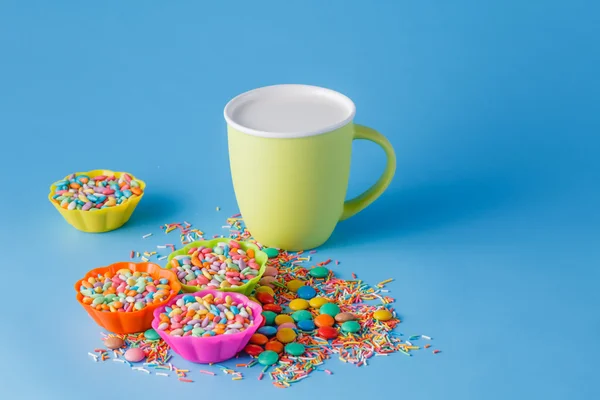 Doce doce conceito de decoração de férias — Fotografia de Stock